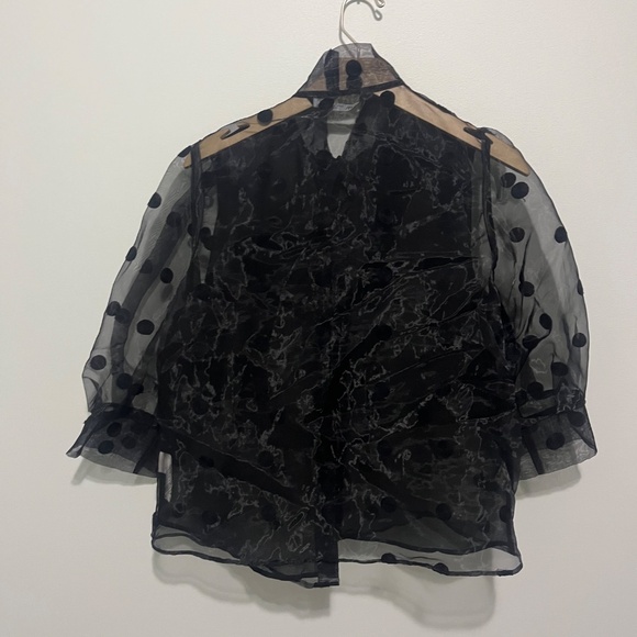 Zara Blouse with Bow - Picture 2 of 2